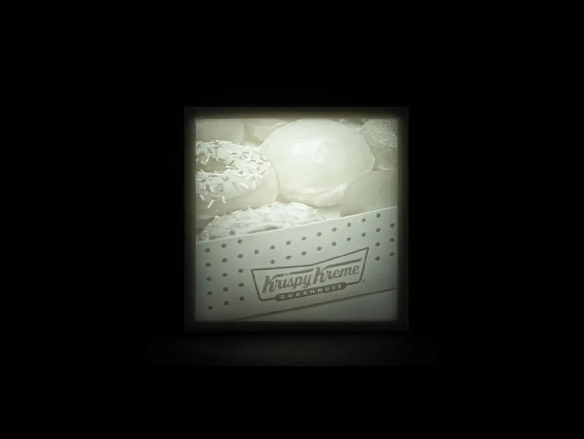lithophane day display on