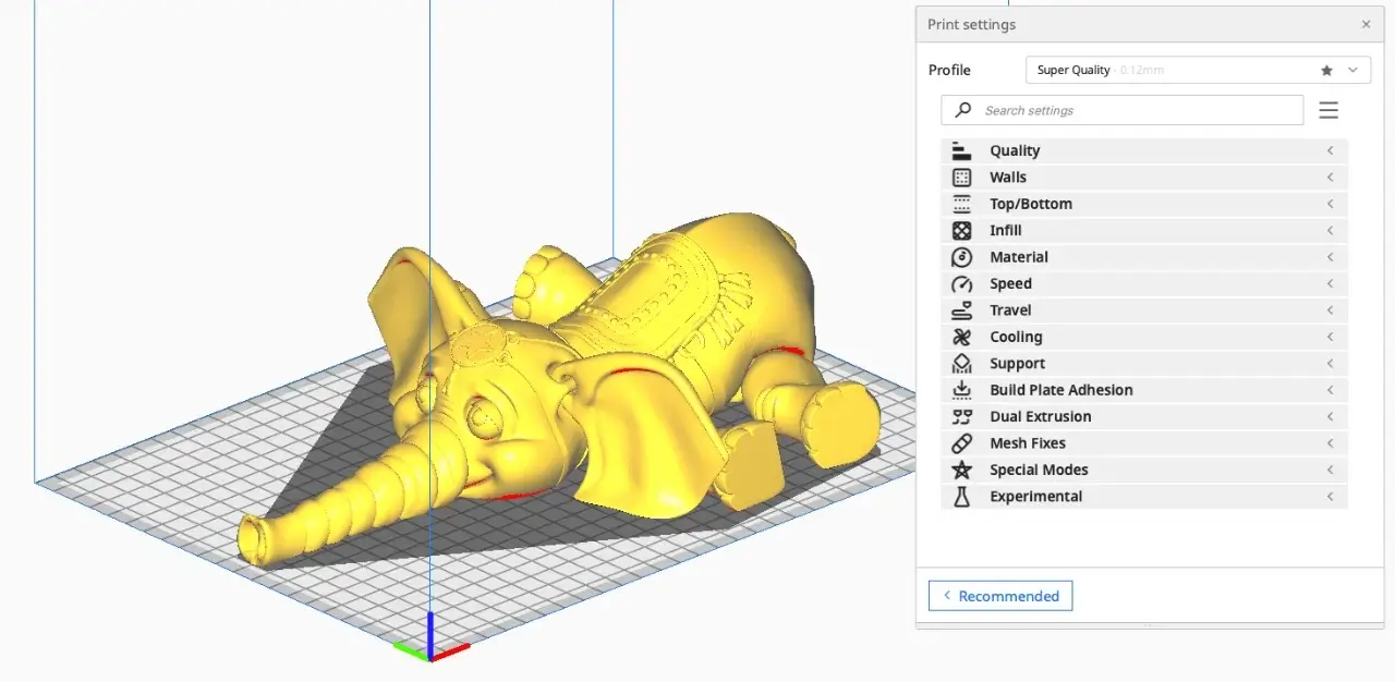 elephant in cura